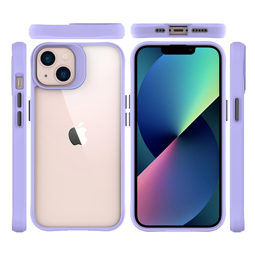 Мөлдір TPU+компьютер құлап кетпейтін ұялы телефон корпусы